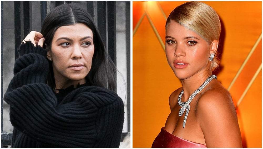 Kourtney Kardashian y Sofia Richie. Fuente: (Instagram)