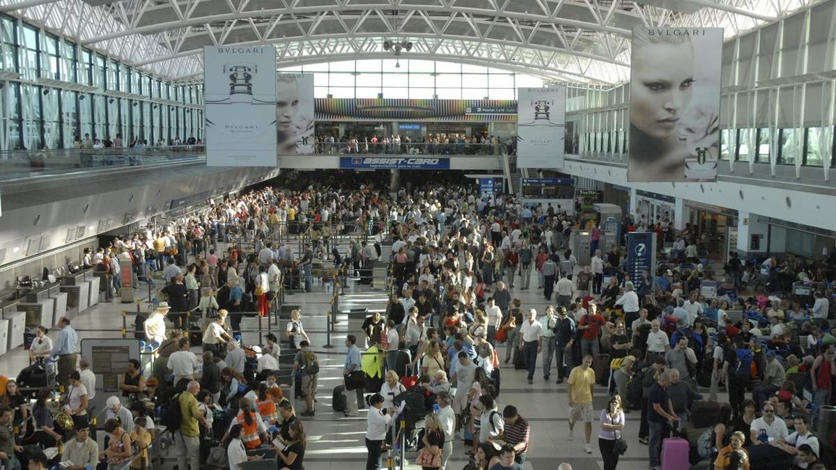 Aeropuerto de Ezeiza. Foto: (Twitter)