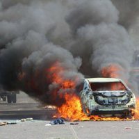 Hartos de la inseguridad, comerciantes intentan linchar a secuestradores en Veracruz