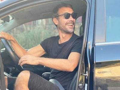 Creatividad pura: Pedro Alfonso endulzó las redes con esta fotografía junto a su hijo Baltazar