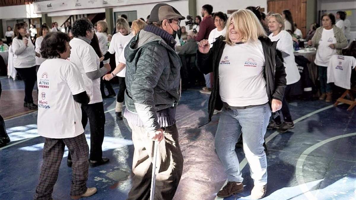 El gimnasio municipal Adrián Mercado fue el escenario de la actividad. Fuente: (Legislatura de Neuquén)