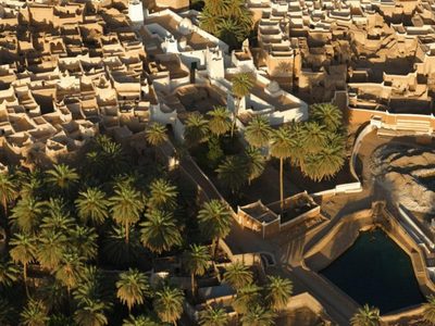 La ciudad libia que es considerada "la perla del desierto"