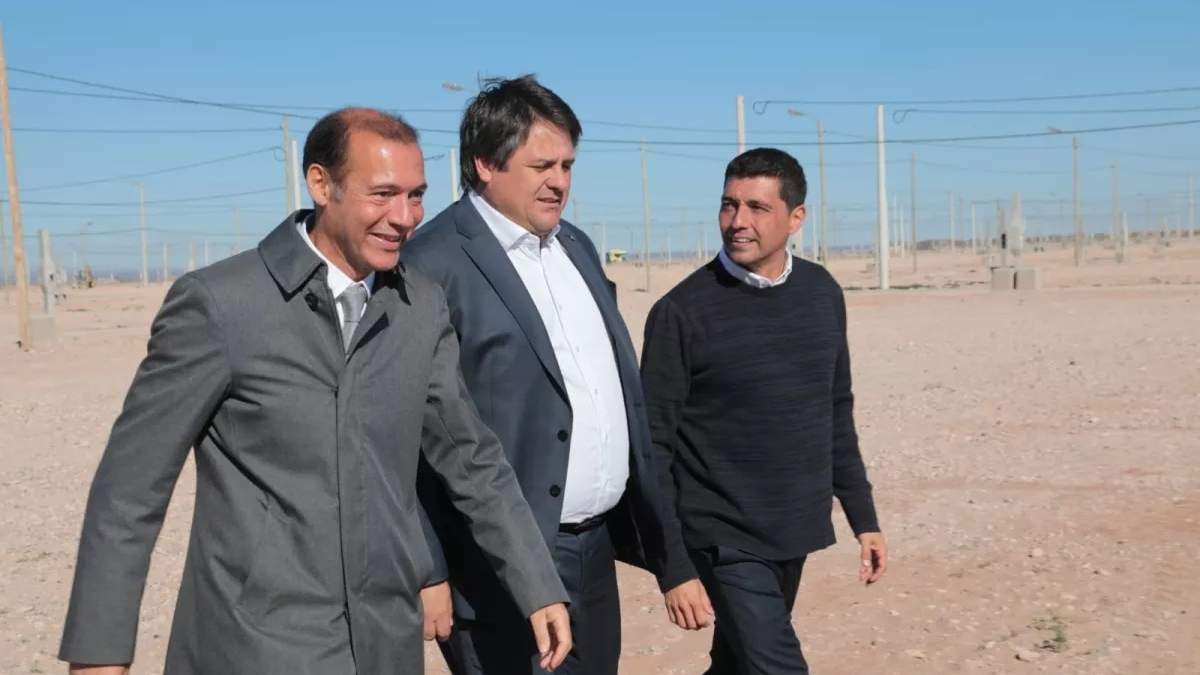 Mariano Gaido (centro), junto a Omar Gutiérrez y Marcos Koopmann. Fuente: Facebook