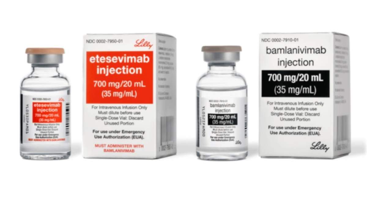 El coctel de Eli Lilly contiene dos anticuerpos: bamlanivimab y etesevimab
