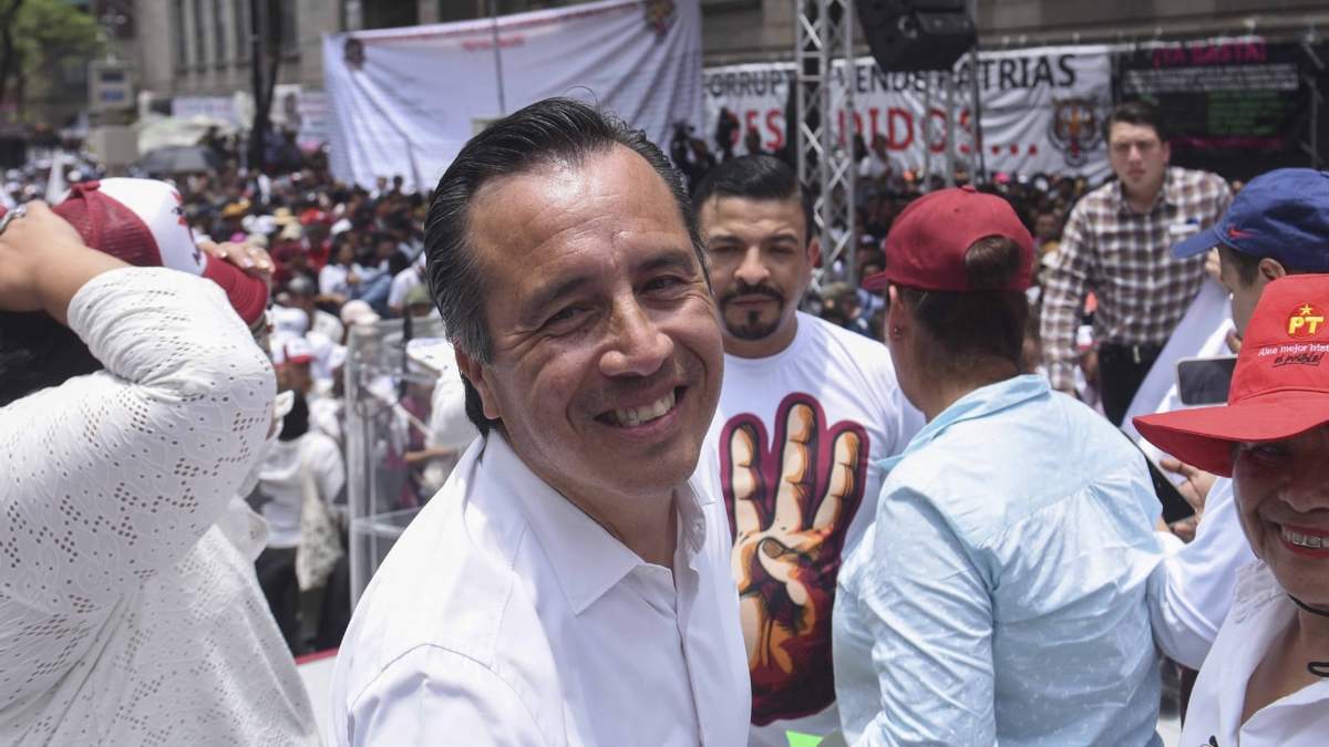 Cuitláhuac García Jiménez, exgobernador de Veracruz