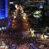 Israel enfrenta 10 semanas de protestas masivas en contra de la reforma judicial