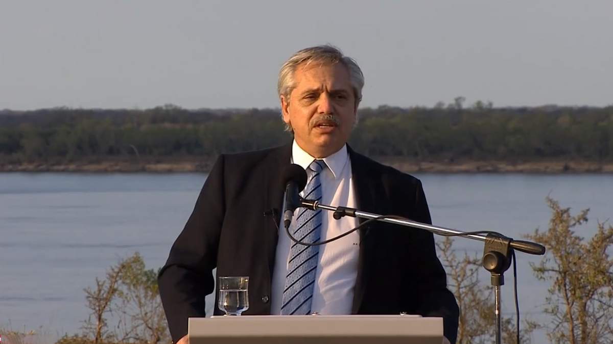 El presidente de la Nación, Alberto Fernández. Fuente: (Twitter)
