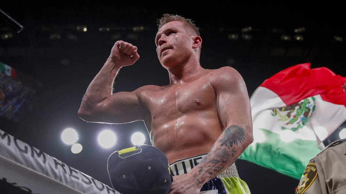 El boxeador Saúl "Canelo" Álvarez