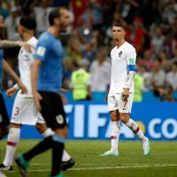 CR7 también se despide de Rusia; Uruguay gana 2-1 a Portugal