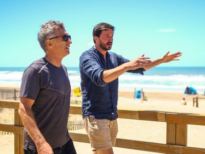 Después de su visita a Tandil, Mauricio Macri viajó a Pinamar