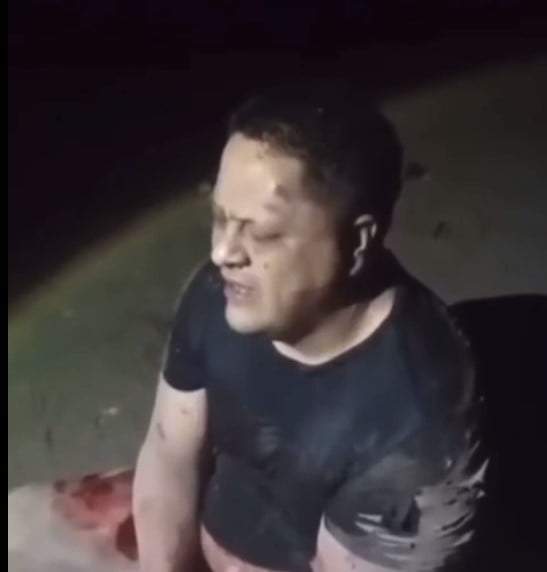Imagen del video donde Ramsés Heriberto Zatarain Hernández