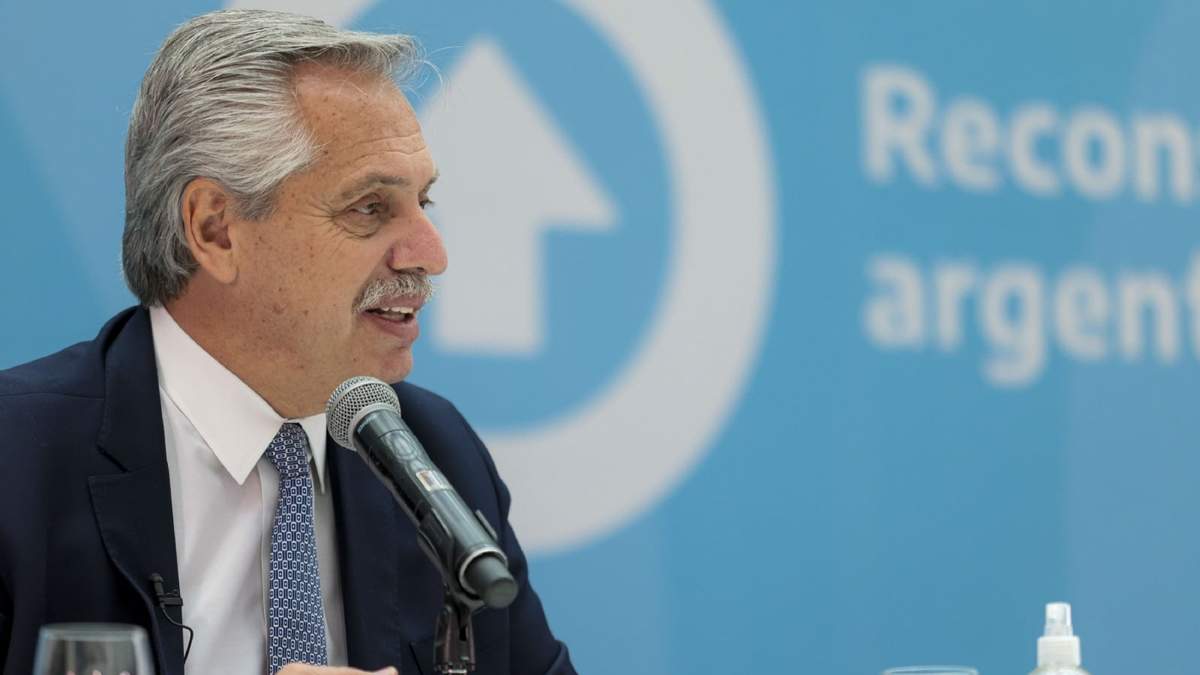 El presidente de la Nación, Alberto Fernández. Fuente: (Twitter)