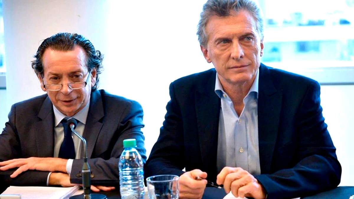Dante Sica y Mauricio Macri. Fuente: (Twitter)