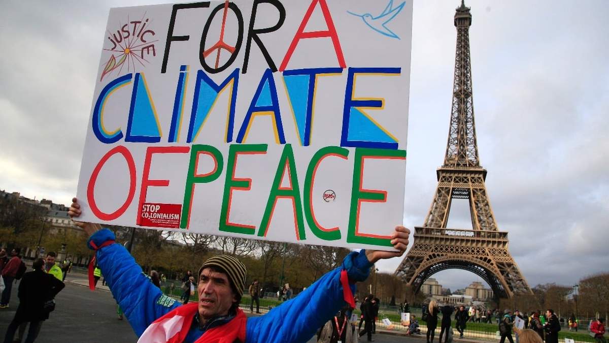 Un activista en Francia