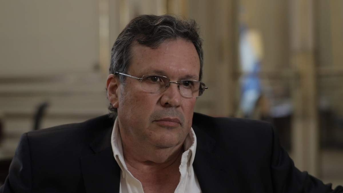 Tristán Bauer. Fuente: (Twitter)