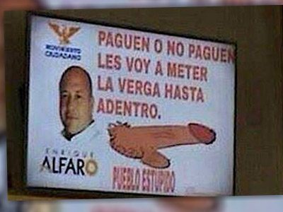 Sorprende a contribuyentes mensaje obsceno en pantallas de recaudadora de Guadalajara