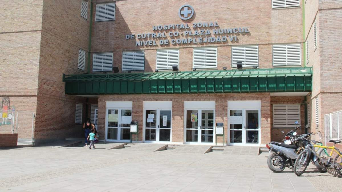 Hospital de Cutral Co. Fuente: (Twitter)