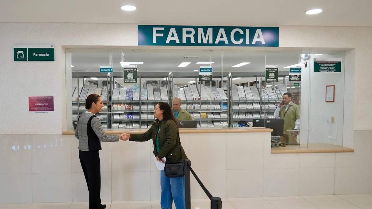 La imagen compartida por la mandataria