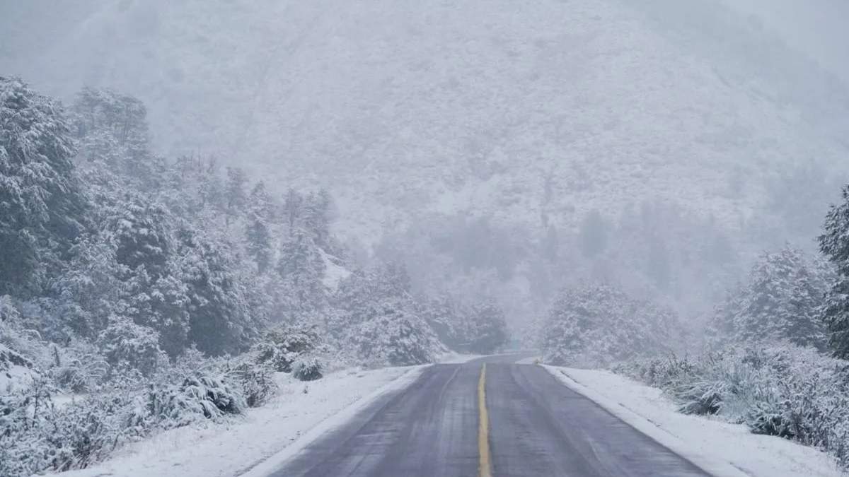 Nevadas en la cordillera. Fuente: (AIC)