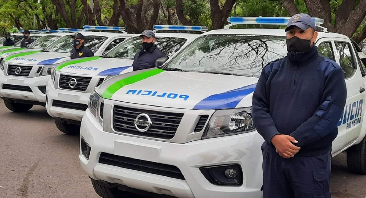 Policía de Río Negro. Fuente: (Twitter)