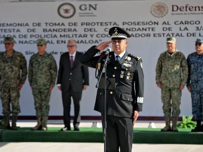 Nombran nuevo mando de la Guardia Nacional en Sinaloa