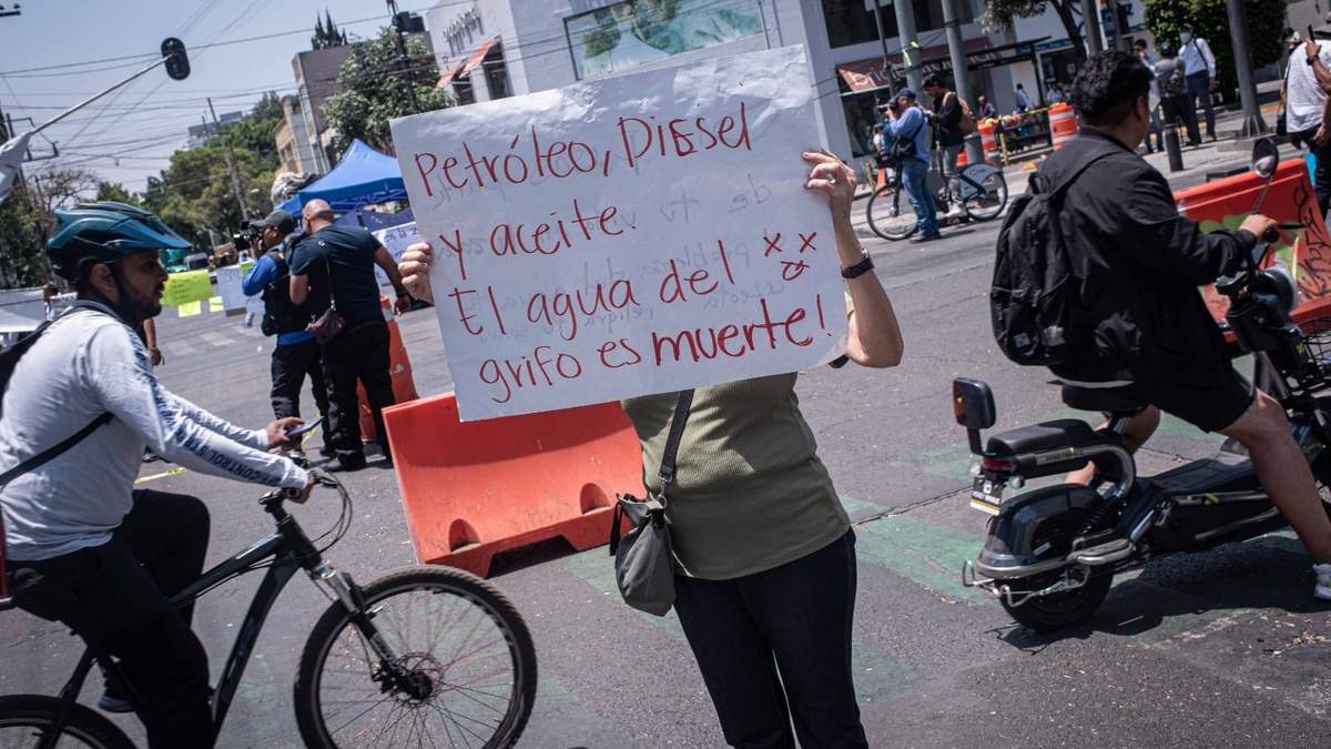 Las protestas en Benito Juárez