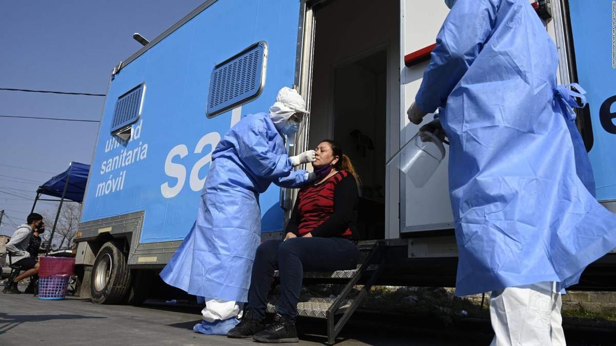 El coronavirus avanza en Argentina. Fuente: (Twitter)