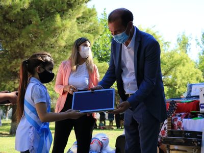 Omar Gutierréz encabezó el acto por el 48vo aniversario de Octavio Pico