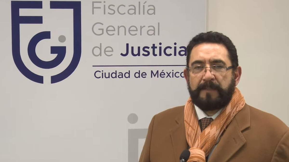 Ulises Lara, vocero de la Fiscalía de la CDMX