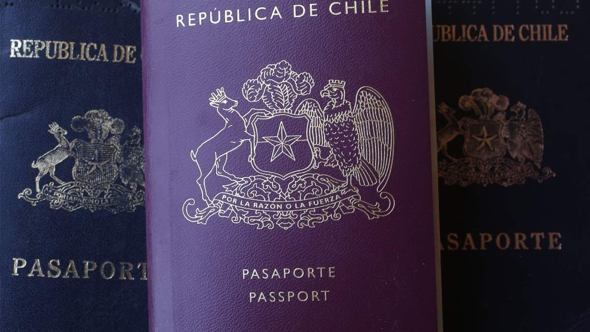 Pasaporte chileno. Fuente: (Twitter)