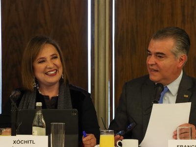 “No polarizar”, la oferta de Xóchitl Gálvez a la cúpula empresarial