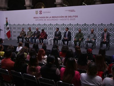 Presumen “récord mínimo histórico” en incidencia de delitos de alto impacto en la CDMX