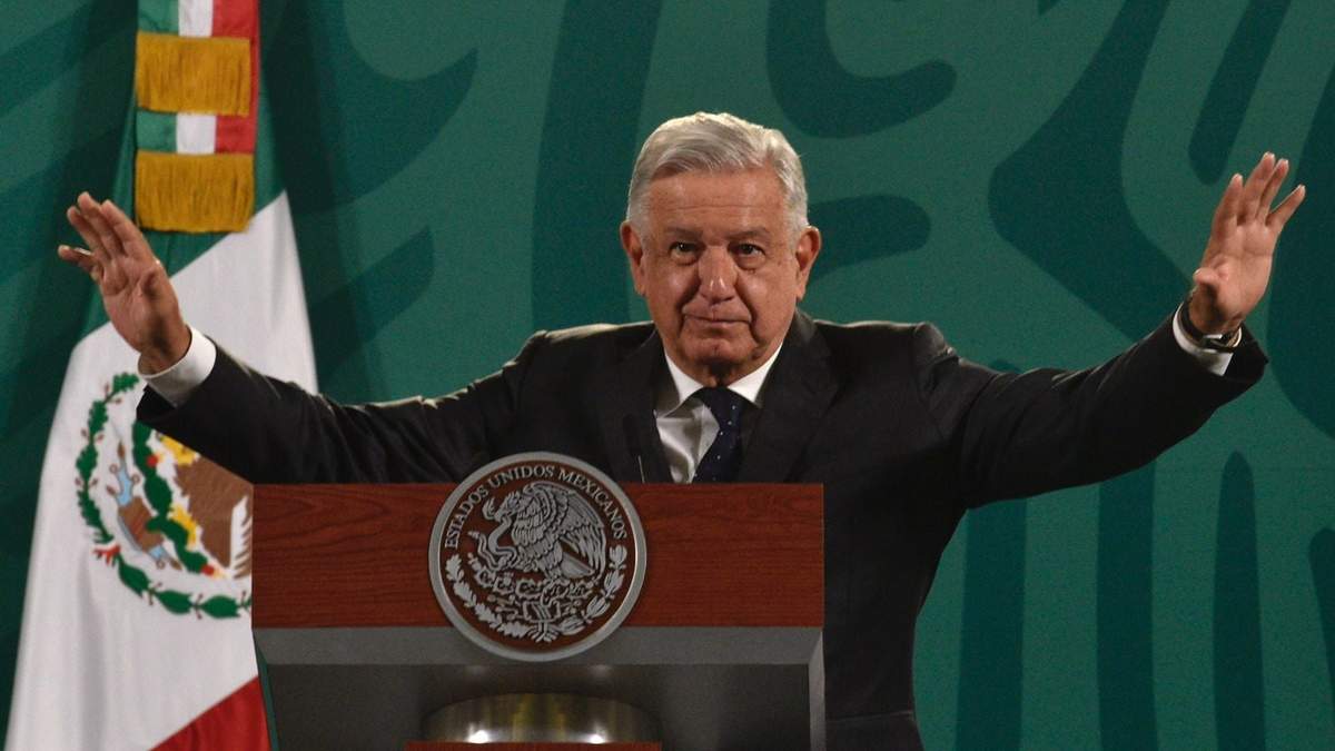 El presidente López Obrador