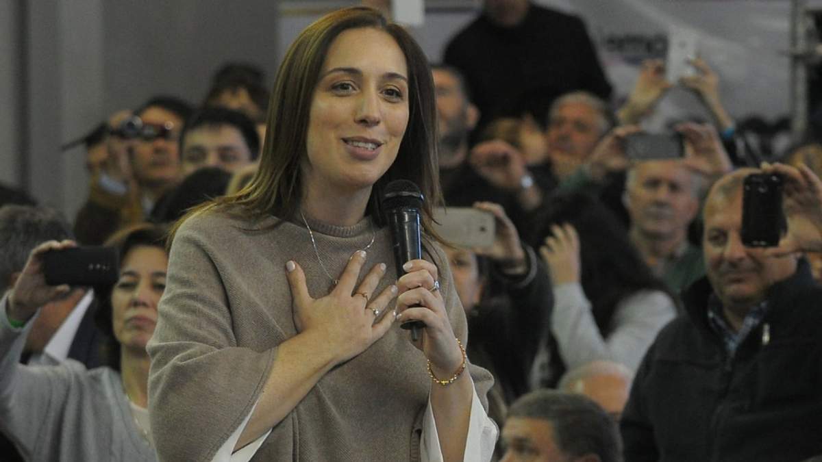 Exgobernadora María Eugenia Vidal. Fuente: (Twitter)
