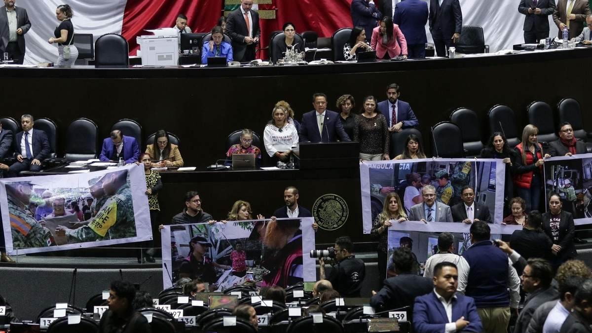 Debate por Otis en la sesión de este martes en San Lázaro