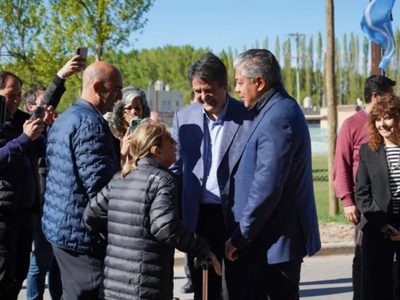 Figueroa y Gaido inauguraron 15 cuadras de asfalto en Chivilcoy y destacaron la conexión vial