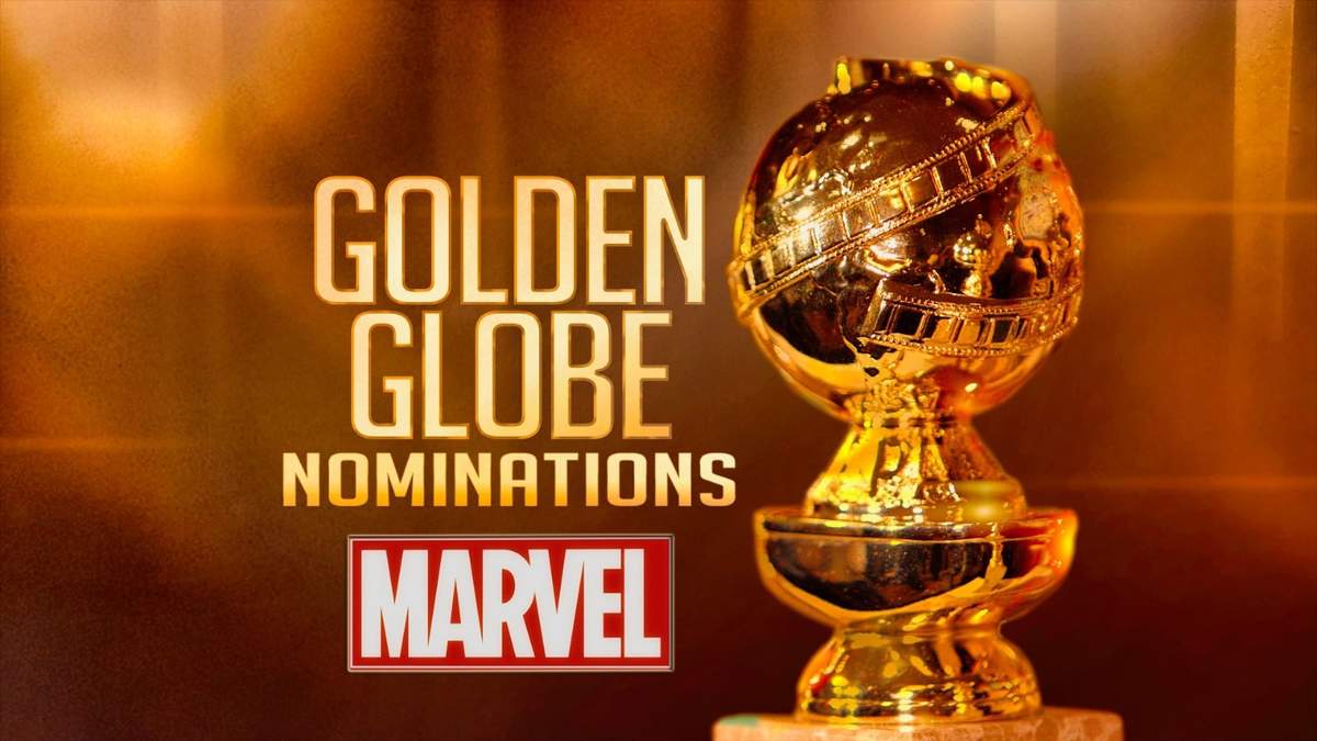 Golden Globe y Marvel. Fuente: (Instagram)