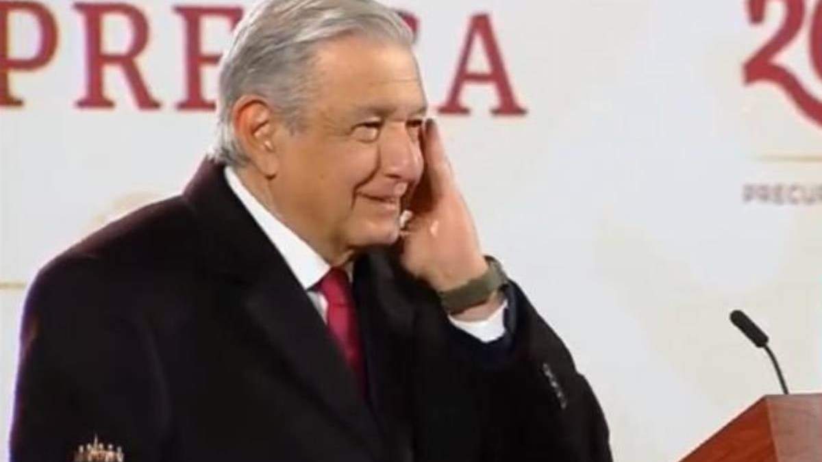 El presidente López Obrador