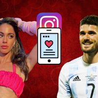 Ya no se ocultan: el intercambio de mensajes entre Tini Stossel y Rodrigo De Paul