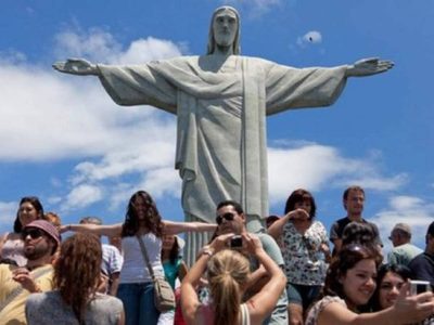 Brasil rompe récord de turistas extranjeros en septiembre