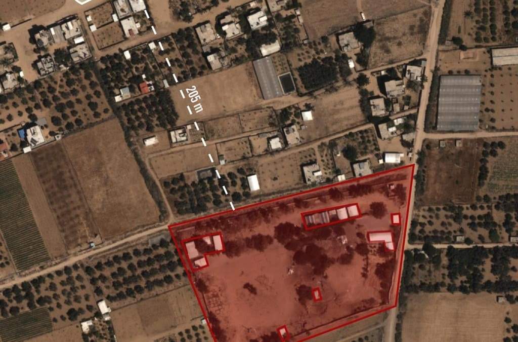 La base estaba cerca de sitios civiles en Gaza, incluyendo una escuela