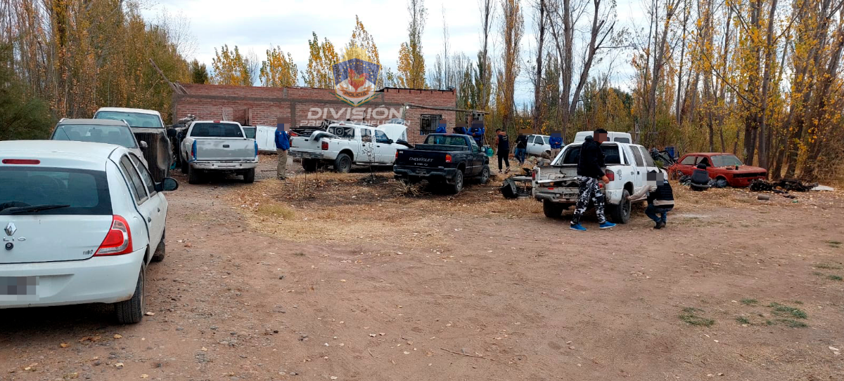 Allanamientos en Ferri. Fuente: (Policía de Neuquén)