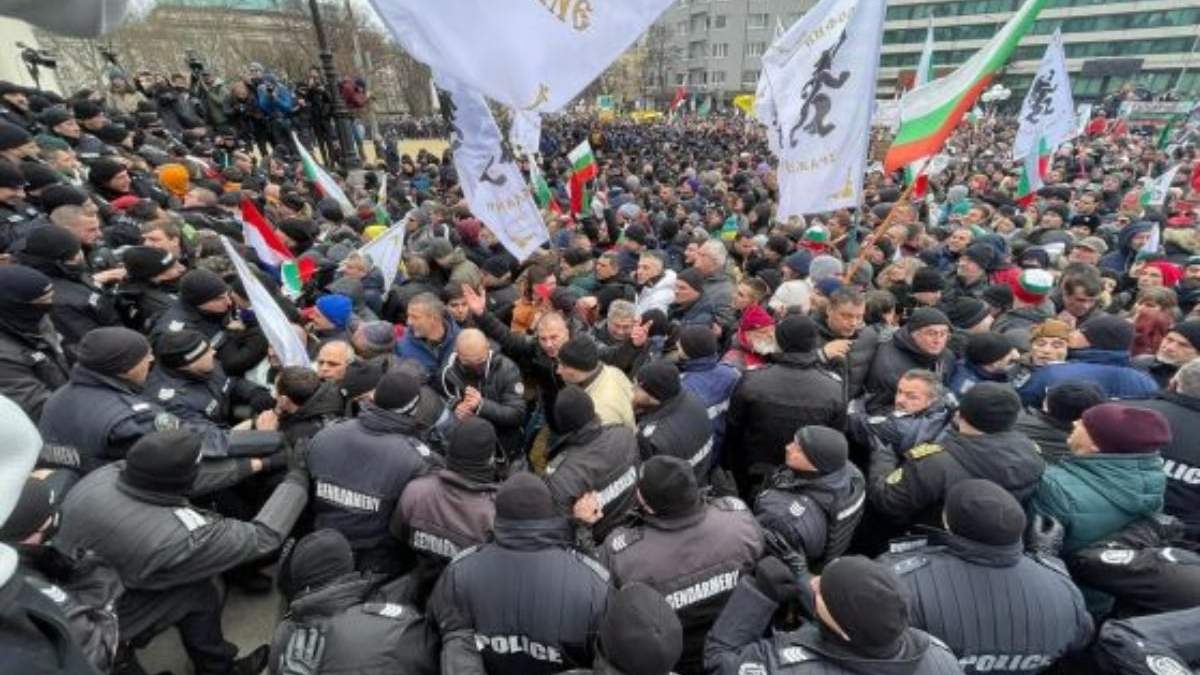 Confrontación en Bulgaria