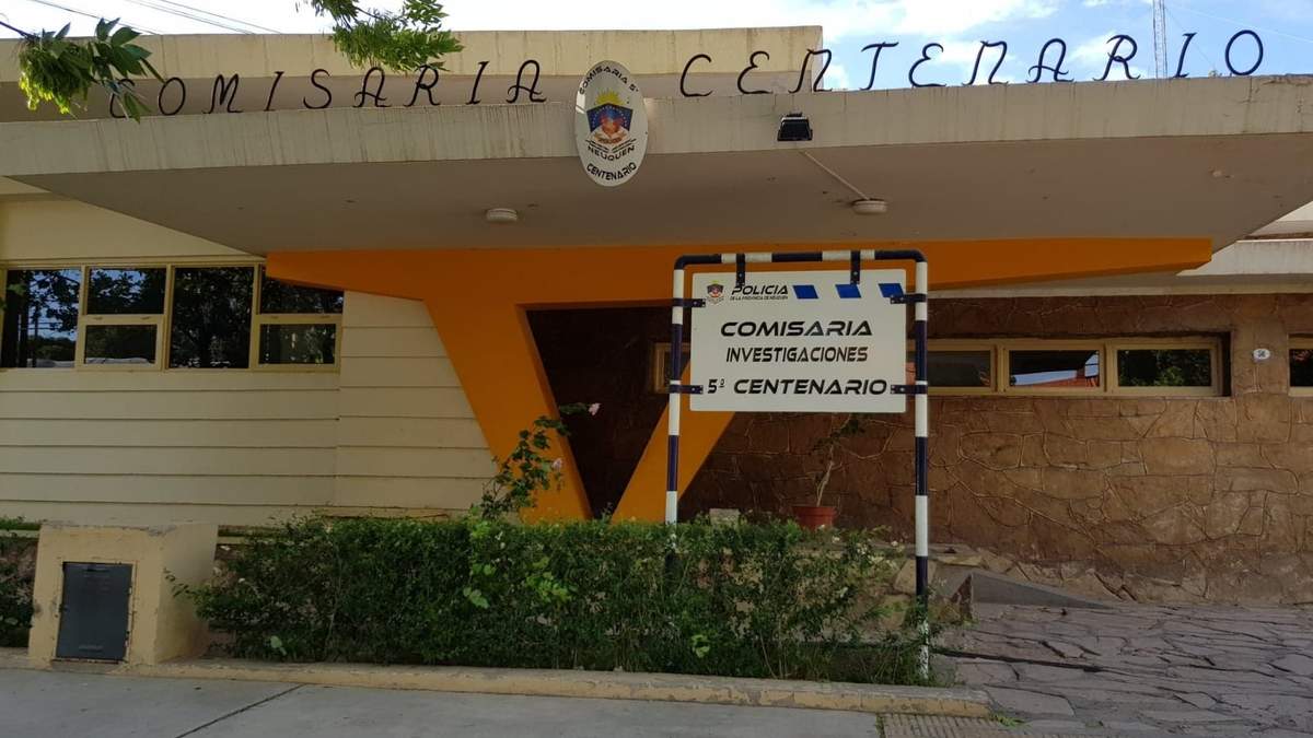Comisaría de Centenario. Fuente: (Twitter)