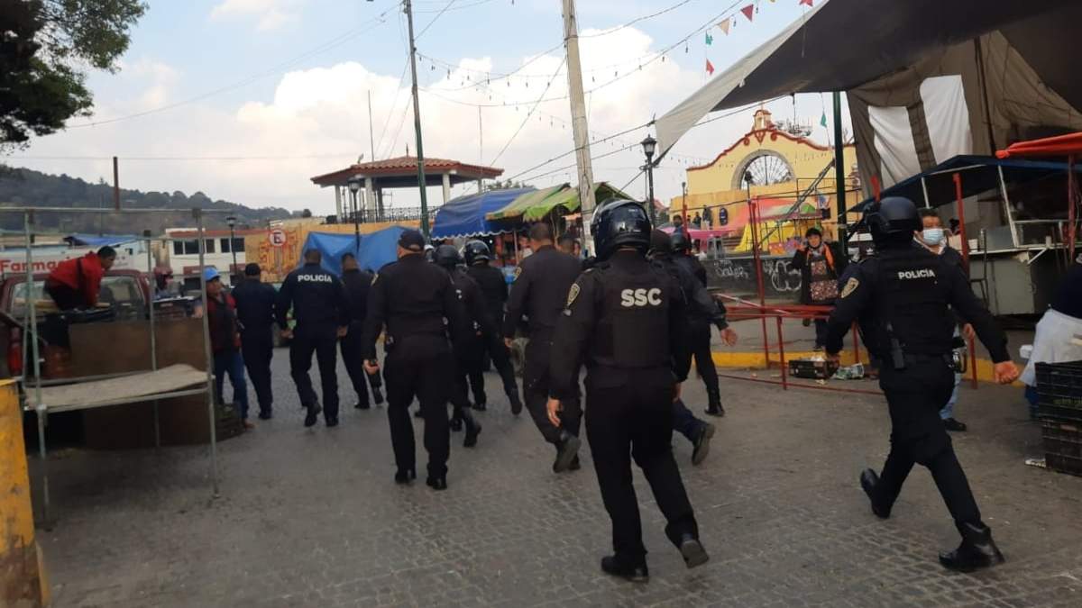 Los hechos se registraron la tarde de este miércoles en San Miguel Topilejo