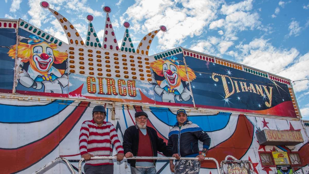 El circo tiene unos 45 trabajadores. Fuente: (Twitter)