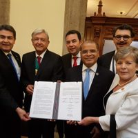 En primer día de gobierno de AMLO, pactan Plan de Desarrollo Integral para Centroamérica