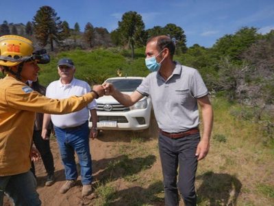 “Aliviar a nuestros bosques”: Omar Gutiérrez celebró la llegada de la lluvia