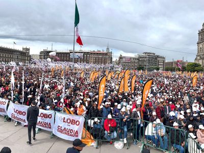 Asisten 350 mil al informe de Sheinbaum, asegura el Gobierno de CDMX