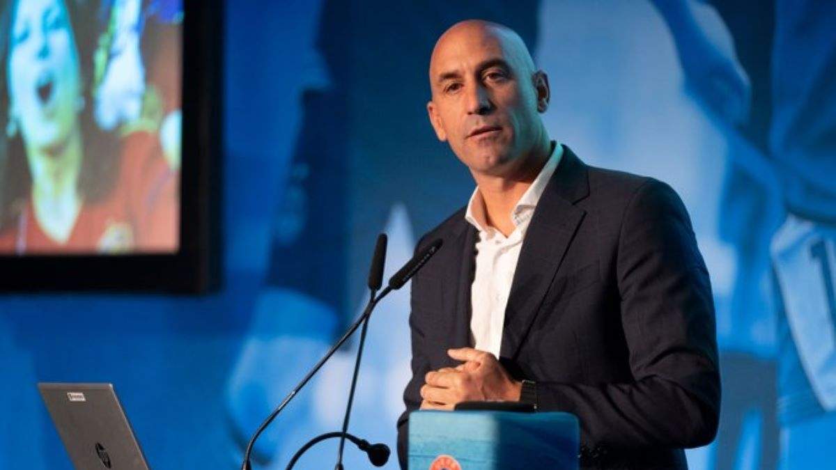 Luis Rubiales, presidente de la RFEF